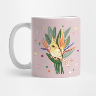 Happy Bird Cockatiel Mug